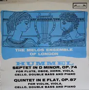 Hummel / Melos Ensemble Of London - Septet In D Minor, Op. 74 /Quintet In E Flat, Op. 87