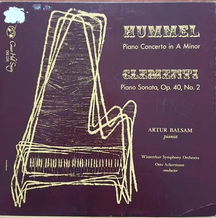 Johann Nepomuk Hummel / Muzio Clementi - Piano Concerto In A Minor, Op. 85 / Piano Sonata, Op. 40, No. 2
