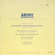 LP - Bach - Singet Dem Herrn Ein Neues Lied ∙ Der Geist Hilft Unsrer Schwachheit Auf ∙ Jesu, Meine Freude