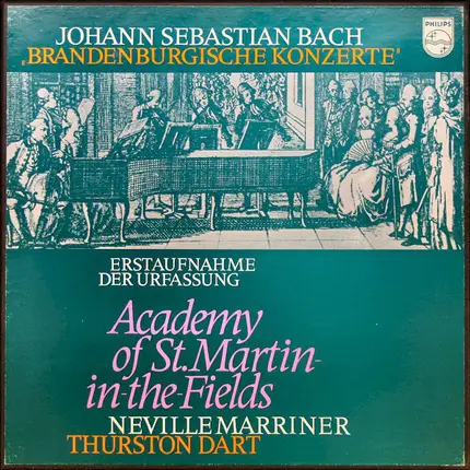 Bach (Marriner) - Brandenburgische Konzerte (Erstaufnahme Der Urfassung)