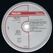 LP - Bach - Brandenburgische Konzerte Nr. 1, 2 & 3 - Digitally Remastered