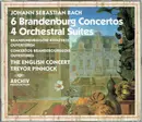 CD-Box - Johann Sebastian Bach - The English Concert , Trevor Pinnock - 6 Brandenburg Concertos / 4 Orchestral Suites
