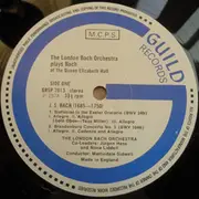 LP - Johann Sebastian Bach - The London Bach Orchestra Conducted By Martindale Sidwell - Bach At The Queen Elizabeth Hall