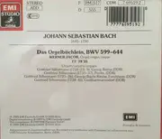 CD - Bach / Werner Jacob - Das Orgelbüchlein (BWV 599-644)