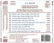 CD - Johann Sebastian Bach - Wolfgang Rübsam - Organ Chorales From The Leipzig Manuscript Vol. 1: BWV 651 - 658 / Toccata, Adagio And Fugue, BWV 564