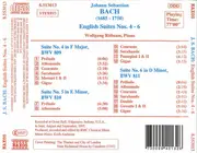 CD - Bach / Wolfgang Rübsam - English Suites Nos. 4 - 6 BWV 809 - 811 - Still Sealed