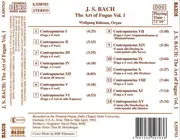 CD - Johann Sebastian Bach - Wolfgang Rübsam - The Art Of Fugue, Vol. 1