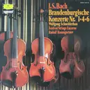 LP - Johann Sebastian Bach - Wolfgang Schneiderhan - Festival Strings Lucerne - Rudolf Baumgartner - Brandenburgische Konzerte Nr. 1 • 4 •  6