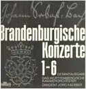 Double LP - Bach - Die Brandenburgischen Konzerte 1-6 - Gatefold