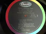 LP - Johann Sebastian Bach - Yehudi Menuhin , Christian Ferras - Double Concerto / Violin Concertos In A Minor And E Major
