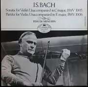 LP - Bach - Sonata For Violin Unaccompanied In C Major, BWV 1005 / Partita For Violin Unaccompanied In C Major, BWV 1006