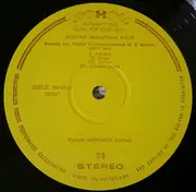 LP - Bach - Sonata For Violin Unaccompanied In C Major, BWV 1005 / Partita For Violin Unaccompanied In C Major, BWV 1006