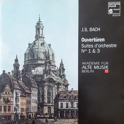 Bach (Akademie Für Alte Musik Berlin) - Ouvertüren 1&3