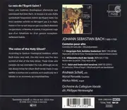 CD - Johann Sebastian Bach - Andreas Scholl , Collegium Vocale , Philippe Herreweghe - Cantates Pour Alto - Alt-Solokantaten