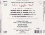 CD - Bach - The Keyboard Concertos - 1