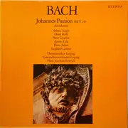 LP - Johann Sebastian Bach - Arleen Auger , Heidi Rieß , Peter Schreier , Armin Ude , Theo Adam , Siegfr - Johannes- Passion BWV 245 (Ausschnitte)