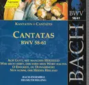 CD - Johann Sebastian Bach - Bach-Ensemble , Helmuth Rilling - Cantatas BWV 58 - 61