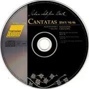 CD - Johann Sebastian Bach - Bachcollegium Stuttgart , Helmuth Rilling - Cantatas BWV 94-96