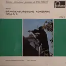 LP - Johann Sebastian Bach - Basler Kammerorchester , Paul Sacher - Brandenburgische Konzerte Nr.4, 5, 6