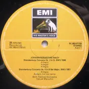 LP - Bach - Brandenburg Concertos 3 & 6 / Orchestral Suite 2