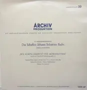 10'' - Johann Sebastian Bach - Berliner Philharmoniker , Berliner Motettenchor - 'Wie Schön Leuchtet Der Morgenstern'