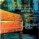 Double LP - Bach / Blandine Verlet - Sämtliche Toccaten = The Complete Toccatas, BWV 910-916 / Präludium (Fantasie) = Prelude (Fantasy), BWV 922 / Chromatische Fantasie Und Fugue = Chromatic Fantasy And Fugue, BWV 903 - Gatefold