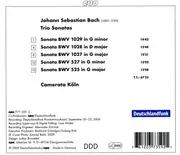 CD - Bach / Camerata Köln - Trio Sonatas - Still Sealed