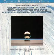 Bach - Christiane Jaccottet - Chromatische Fantasie Und Fuge / Chromatic Fantasy And Fuge BWV 90 / Goldberg Variationen / - Varia