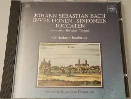 Bach / Christiane Jaccottet - Inventionen Sinfonien Toccaten