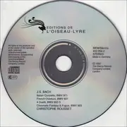 CD - Bach - Italian Concerto, BWV 971 / French Overture, BWV 831 / Chromatic Fantasy & Fugue, BWV 903