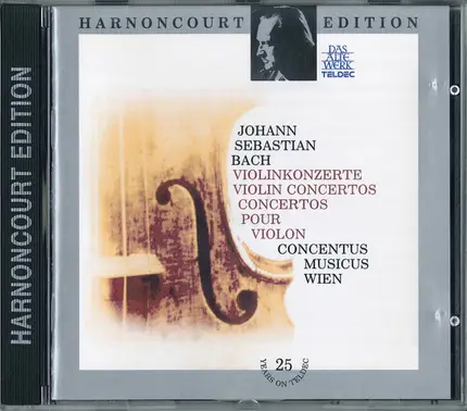 Johann Sebastian Bach - Concentus Musicus Wien , Nikolaus Harnoncourt - Violinkonzerte BWV 1043, 1042 & 1041