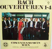 Double LP - Bach - Ouvertueren 1-4 (Auf Originalinstrumenten) - Gatefold Sleeve