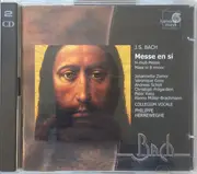 Double CD - Johann Sebastian Bach - Collegium Vocale , Philippe Herreweghe - Messe En Si Mineur = H-moll-Messe = Mass In B Minor BWV 232
