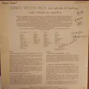 LP - Johann Sebastian Bach - Claude Schnitzler - À La Cathedrale De Strasbourg (Claude Schnitzler Aux Orgues Kern)
