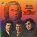 LP - Johann Sebastian Bach - Daniel Barenboim / Itzhak Perlman / Pinchas Zukerman / English Chamber Orch - Konzert für 2 Violinen, d-moll, Konzert für Violine, E-dur, Konzert für Violine, G-moll.