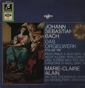 LP - Bach - Das Orgelwerk Folge VIII (Pastorale F-Dur BWV 590 / Acht Kleine Präludien Und Fugen BWV 553-560 / Canzona D-Moll BQV 588)