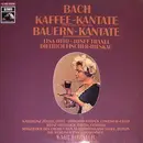 LP - Bach - Fischer-Dieskau , Lisa Otto , Josef Traxel , Berliner Philharmonik - Kaffee-Kantate - Bauernkantate
