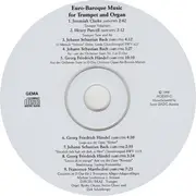 CD - Bach / Dirceu Braz - Euro-Baroque Music For Trumpet And Organ