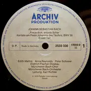 LP - Bach - Kantate 'Freue Dich, Erlöste Schar', BWV 30 - Gatefold + Booklet