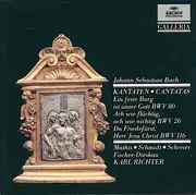 CD - Johann Sebastian Bach - Edith Mathis · Trudeliese Schmidt · Peter Schreier · Dietrich Fischer-Diesk - Kantaten - Cantatas BWV 80 / BWV 26 / BWV 116