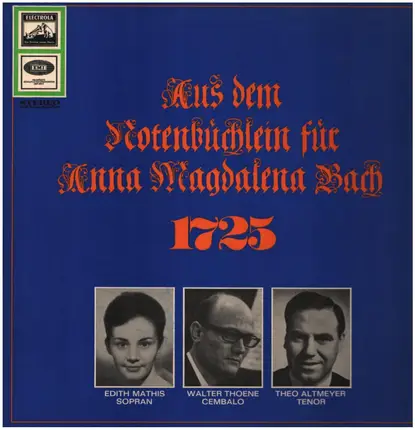 Bach - Aus Dem Notenbüchlein Für Anna Magdalena Bach 1725