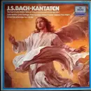 LP - Johann Sebastian Bach - Edith Mathis , Ernst Haefliger , Peter Schreier , Dietrich Fischer-Dieskau - Kantaten / Nun komm, der Heiden Heiland / Wie schön leuchtet der Morgenstern