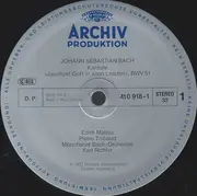 LP - Bach - Bach-Kantaten (Jauchzet Gott In Allen Landen • Mein Herze Schwimmt Im Blut)