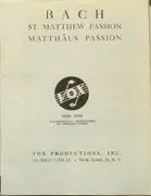 LP-Box - Bach - St Matthew Passion - Electr. Stereo