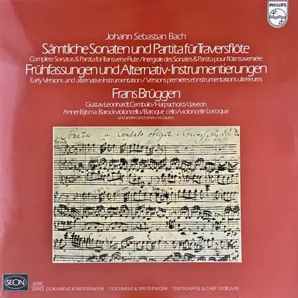 Bach - Sämtliche Sonaten Und Partita Für Traversflöte