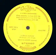 LP - Johann Sebastian Bach - Gábor Lehotka - Organ Works