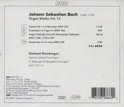 CD - Johann Sebastian Bach - Gerhard Weinberger - Organ Works Vol. 12