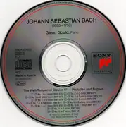 Double CD - Johann Sebastian Bach - Glenn Gould - The Well-Tempered Clavier II