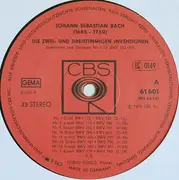 LP - Bach / Glenn Gould - Die Zwei- Und Dreistimmigen Inventionen - Inventionen Und Sinfonien Nr. 1-15 BWV 772-801
