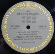 LP - Bach / Glenn Gould - Preludes, Fughettas And Fugues